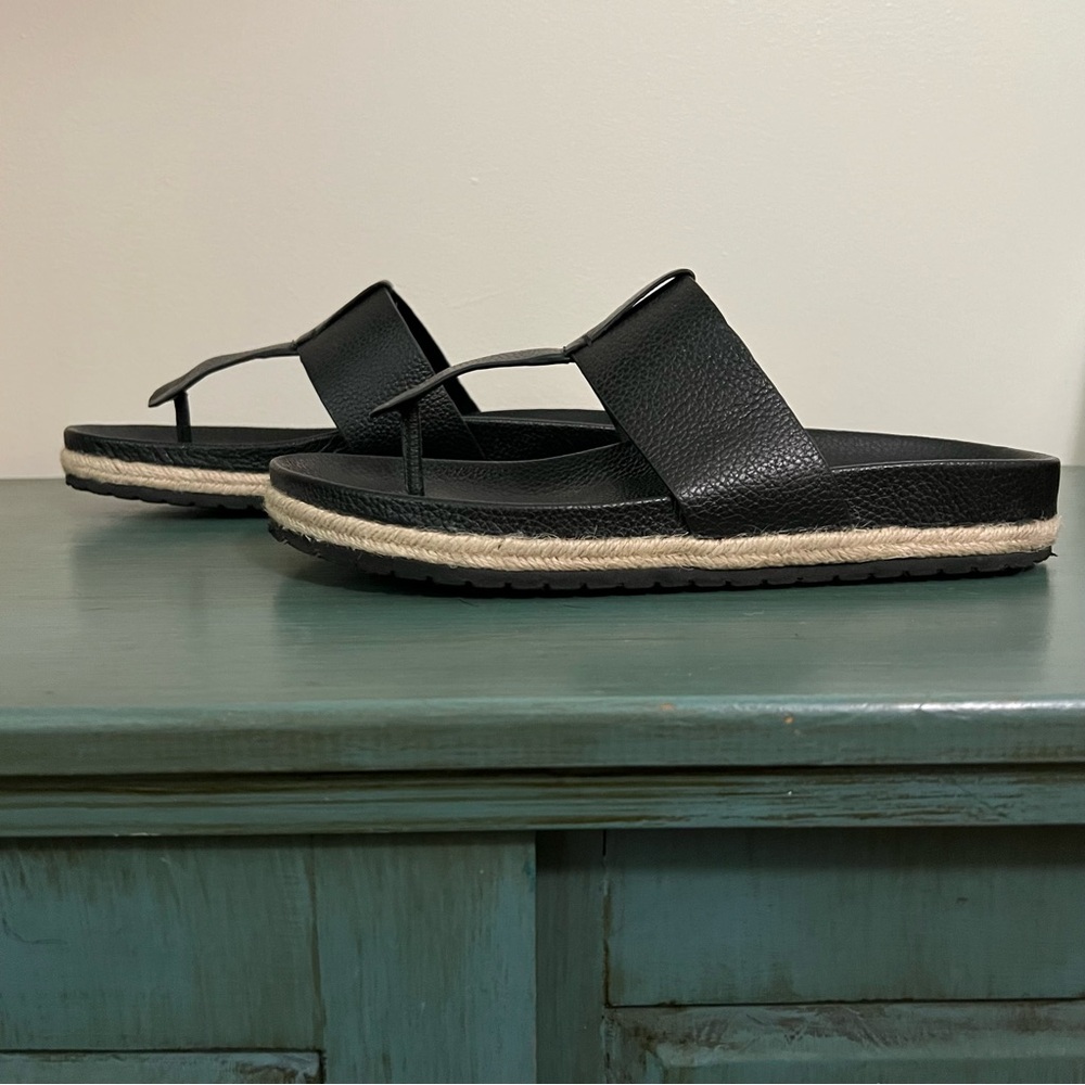 Com & Sens Lania Black Espadrille Sandals - Size‎ 9 boho beach